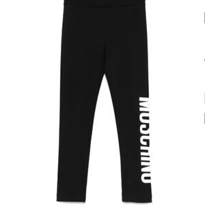 Moschino Kids Black Leggings
